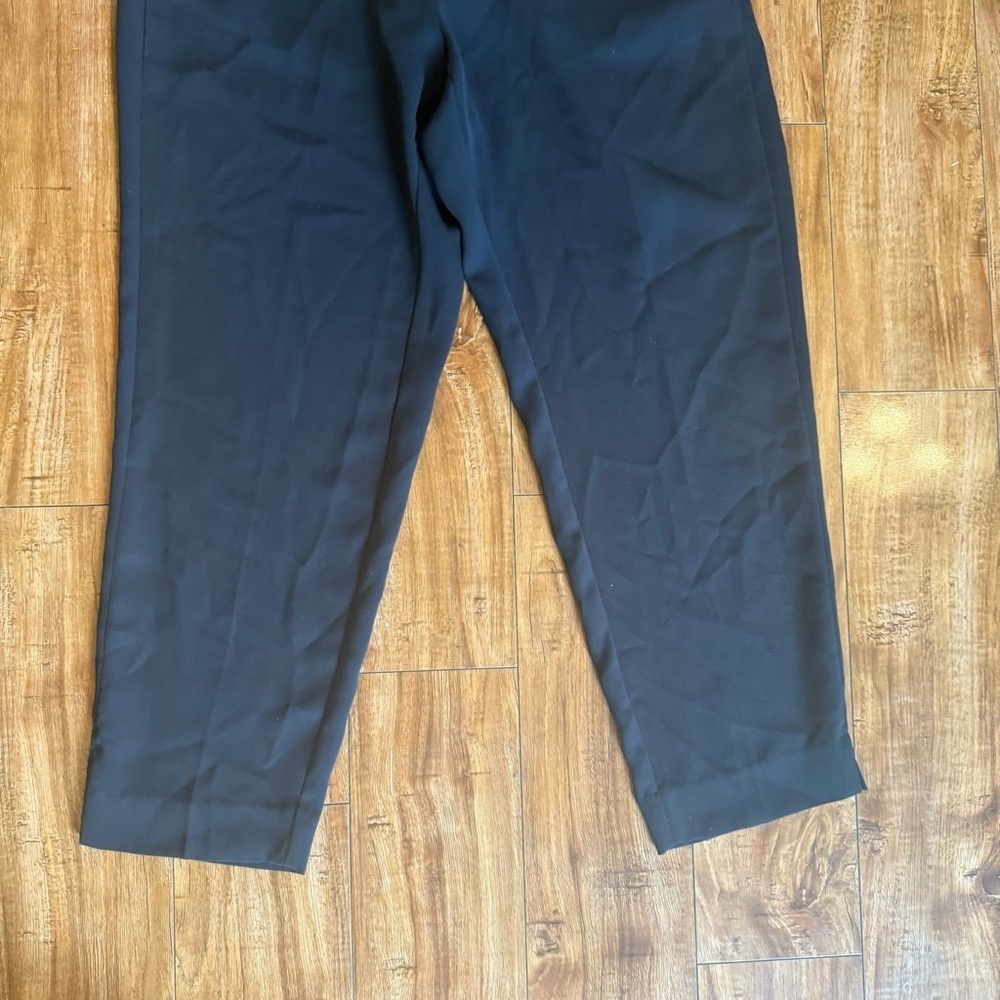 J Crew Women’s Black Jamie Ankle Cropped Lightweight Dress Pants Size 12 - Picture 6 of 11